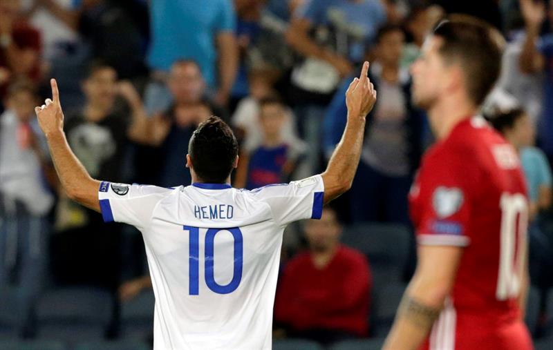 Hemed firma un doblete y se convierte en el héroe de Israel ante Liechtenstein
