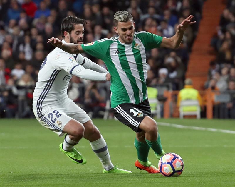 Primer gol de Ceballos en su partido 100 en Primera
