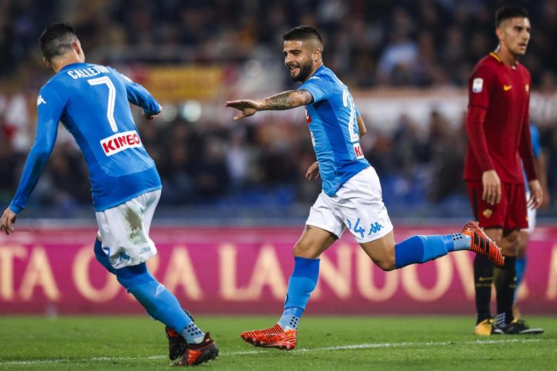 El Nápoles asalta Roma y aumenta distancias con la Juve