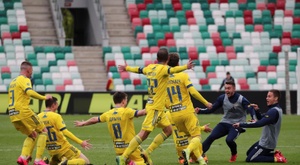 El BATE, campeón de Copa con un gol en el alargue de la prórroga