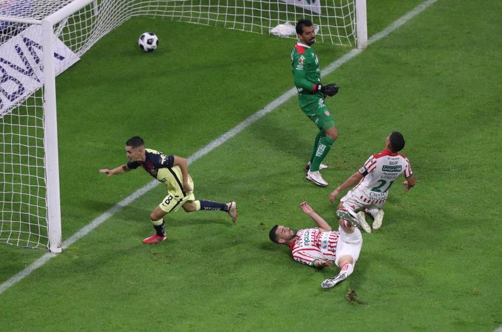 Un canterano del Madrid sella el primer triunfo de Solari en el Apertura. EFE