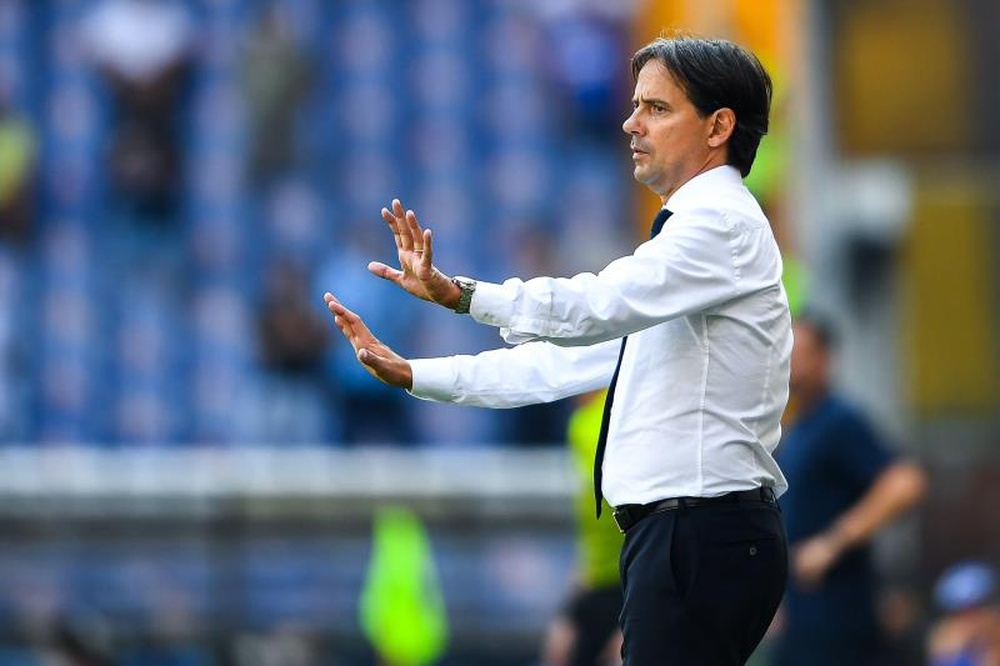 Simone Inzaghi advirtió de los peligros que entraña el Madrid. EFE/EPA/Archivo