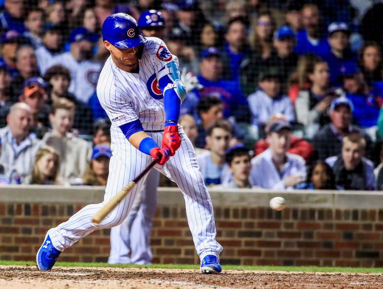 El receptor Willson Contreras de los Cachorros de Chicago, en una fotografía de archivo. EFE/TANNEN MAURY