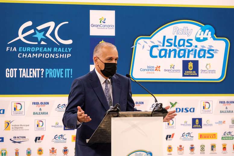 El promotor del Rally Islas Canarias, Germán Morales, en una imagen de archivo. EFE/Ángel Medina G.