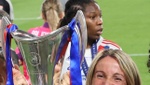 Bompastor, primera mujer en ganar la Champions como entrenadora y jugadora