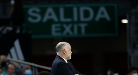 El entrenador del Real Madrid, Pablo Laso, en una foto de archivo. EFE/ Sergio Perez