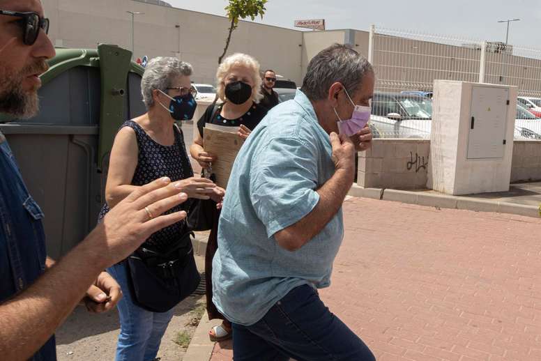 Imagen de archivo del conductor que, presuntamente, atropelló intencionadamente el pasado sábado a un grupo de ciclistas, entre ellos Alejandro Valverde, en una pedanía de Murcia. EFE/Marcial Guiién