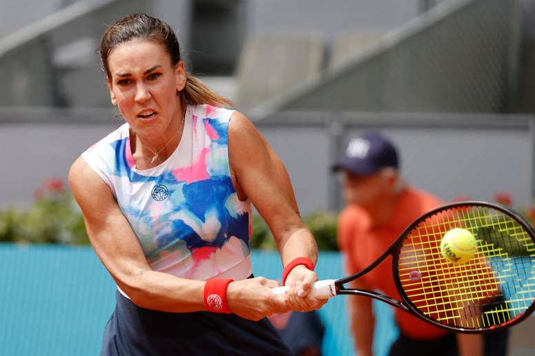 La tenista española Nuria Parrizas Diaz, en una fotografía de archivo.EFE/Emilio Naranjo
