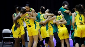 Las jugadoras de la selección de Brasil de baloncesto, en una fotografía de archivo. EFE/ Thais Llorca