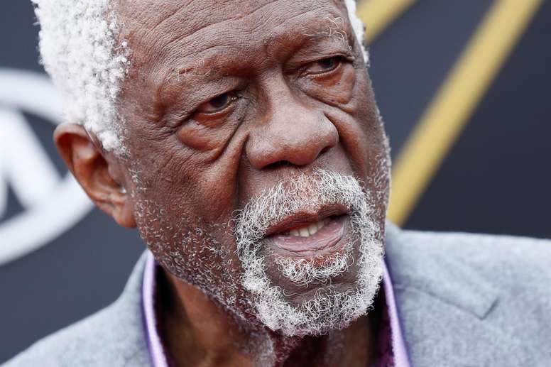 El fallecido exjugador estadounidense de baloncesto Bill Russell, en una fotografía de archivo. EFE/ Etienne Laurent