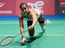 La jugadora española de badminton Carolina Marin, en una fotografía de archivo. EFE/EPA/Franck Robichon