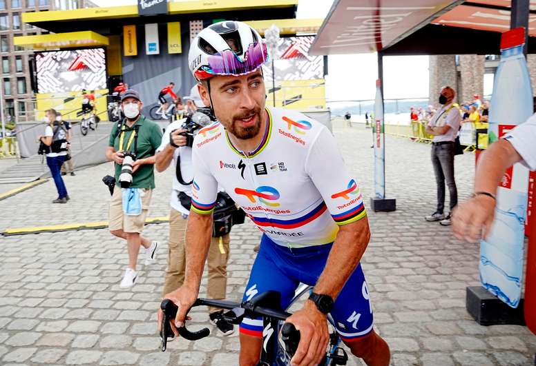 El ciclista Peter Sagan del TeamTotalEnergies, en una fotografía de archivo. EFE/EPA/Bo Amstrup
