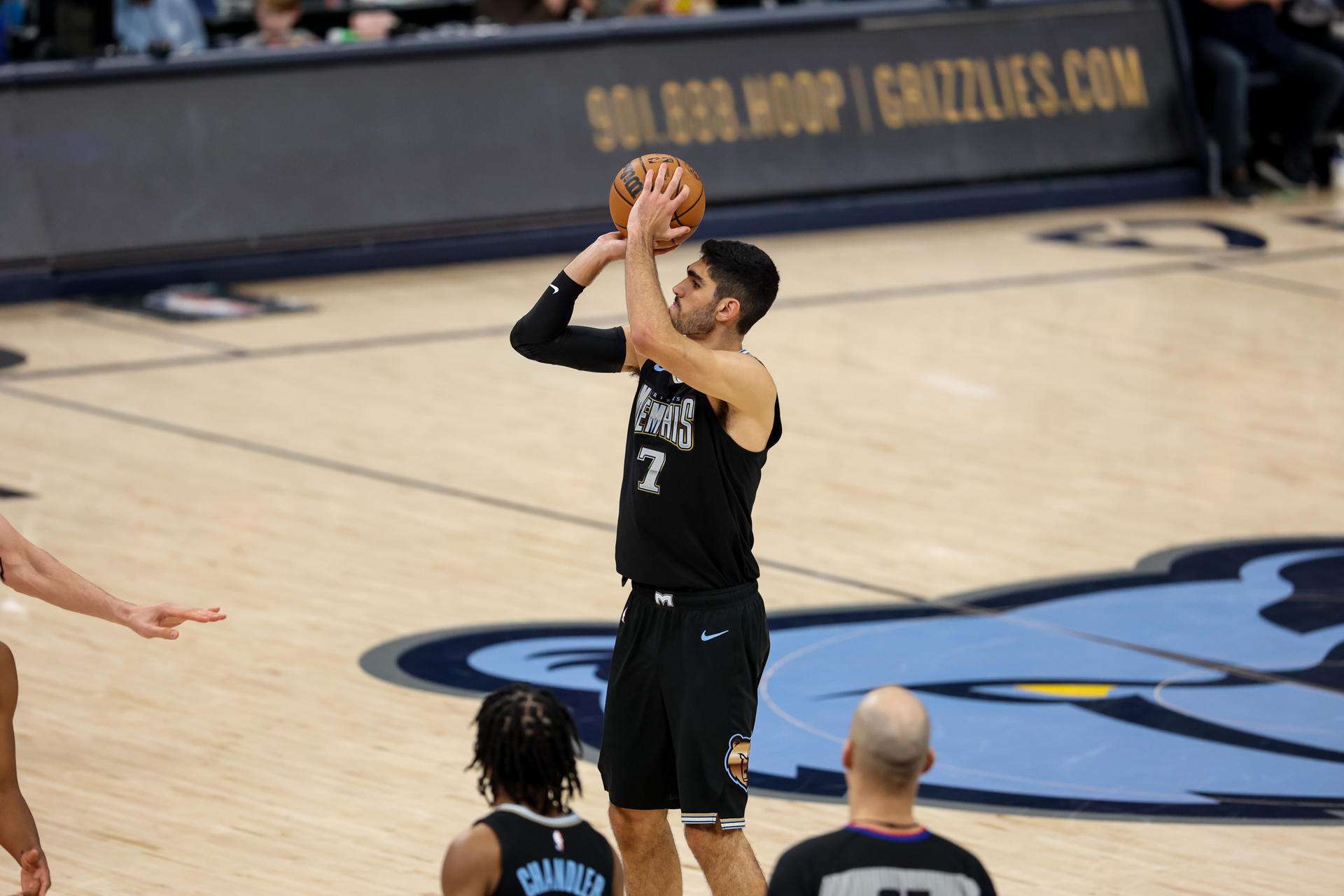 Santi Aldama de los Grizzlies, en una fotografía de archivo. EFE/Ryan Beatty