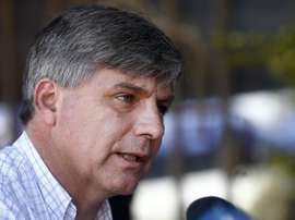 Fotografía de archivo en la que se registró a Harold Mayne-Nicholls, dirigente deportivo chileno y nuevo director ejecutivo de la Corporación Santiago 2023, la entidad que organiza los Juegos Panamericanos y Parapanamericanos de este año en la capital chilena. EFE/Felipe Trueba
