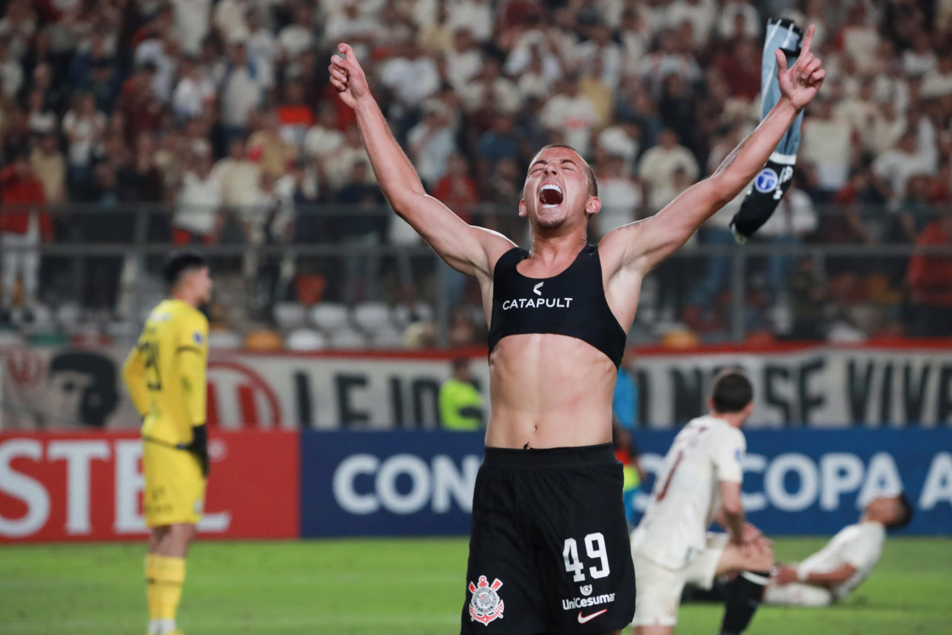 Suspense, tensión y billete para Corinthians