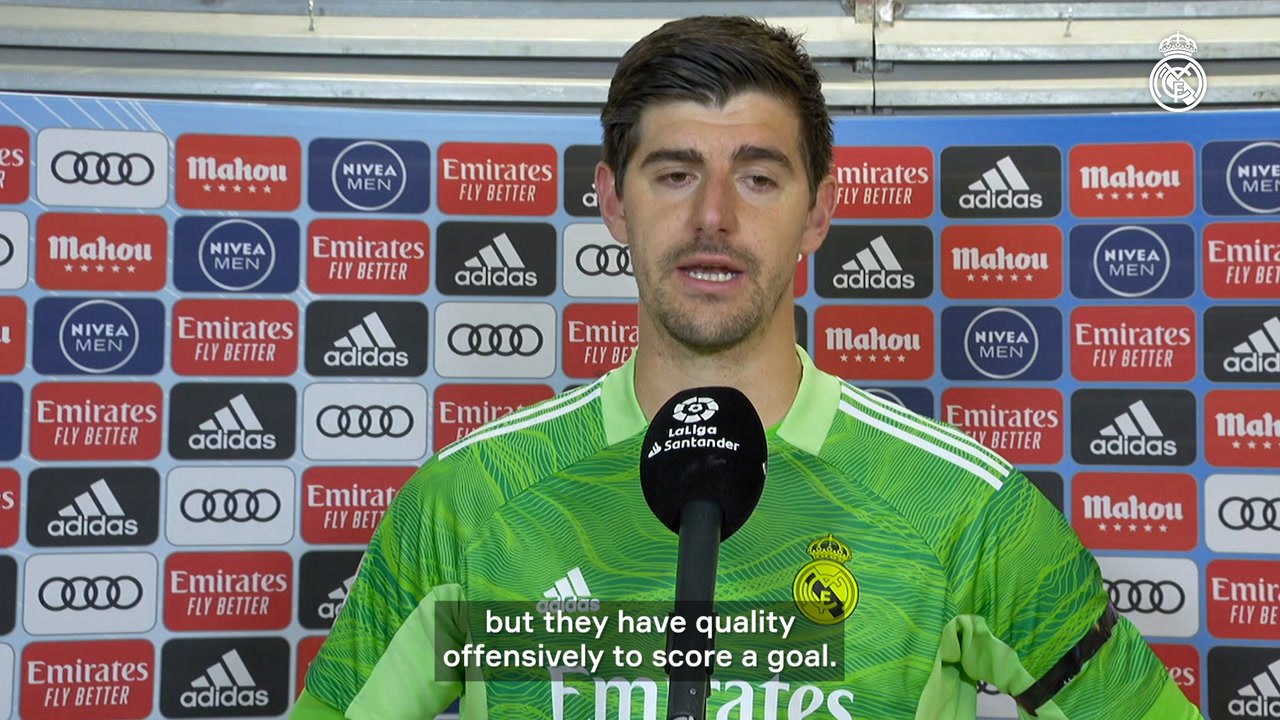 VIDEO: 'We fought until the end to save a point' - Courtois