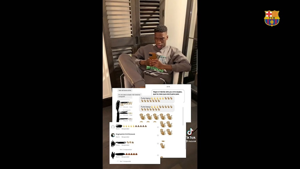 Ilaix Moriba has been racially abused on social media. DUGOUT