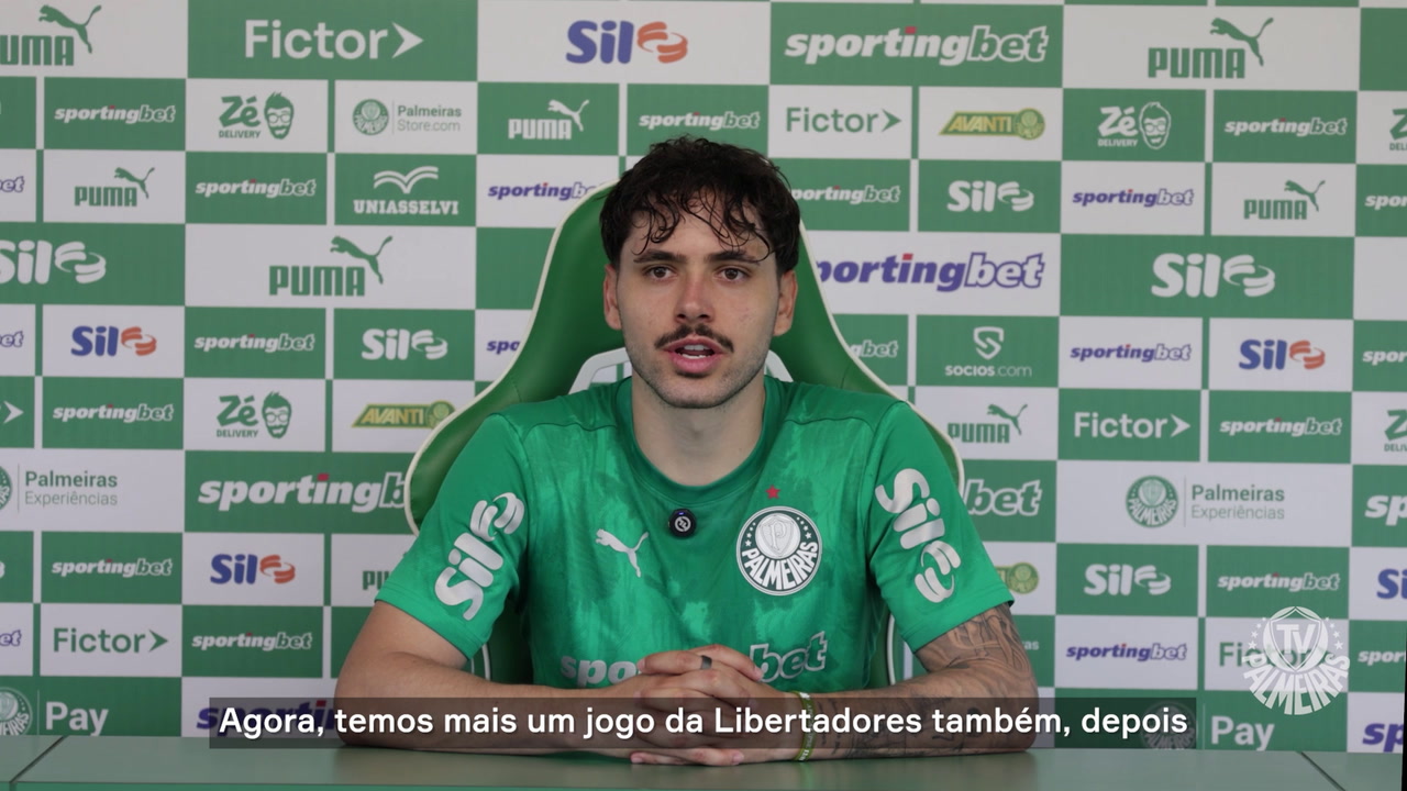 Maurício fala sobre último jogo de Estêvão no Allianz Parque