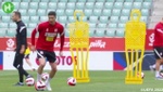 VÍDEO: Lewandowski y Polonia entrenaron para su debut en la Liga de las Naciones
