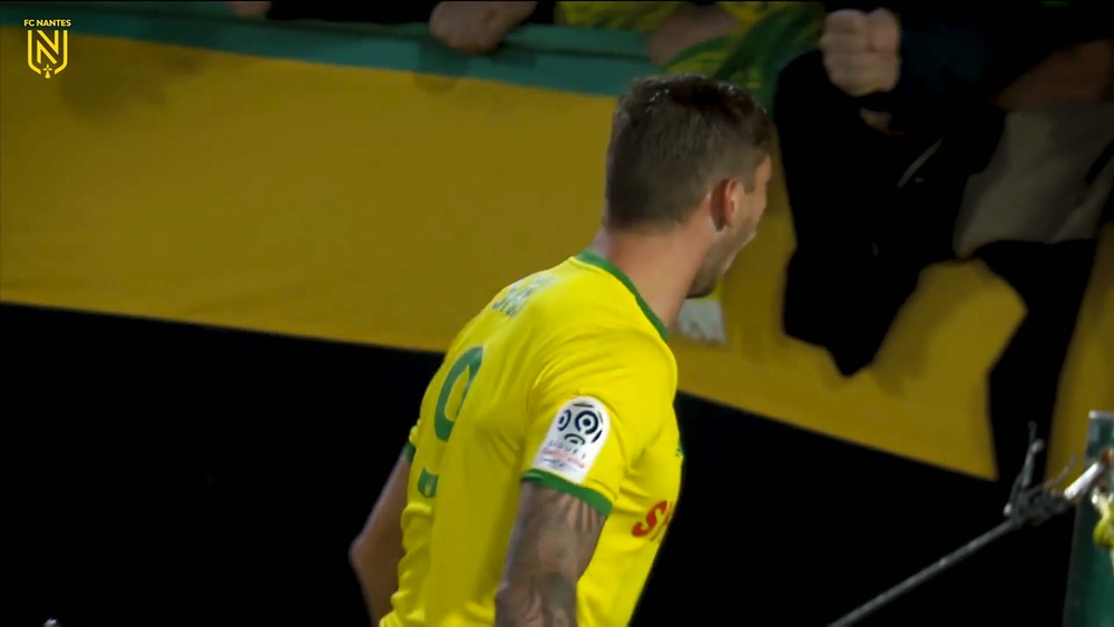 Tous les buts de Sala contre Nice. dugout