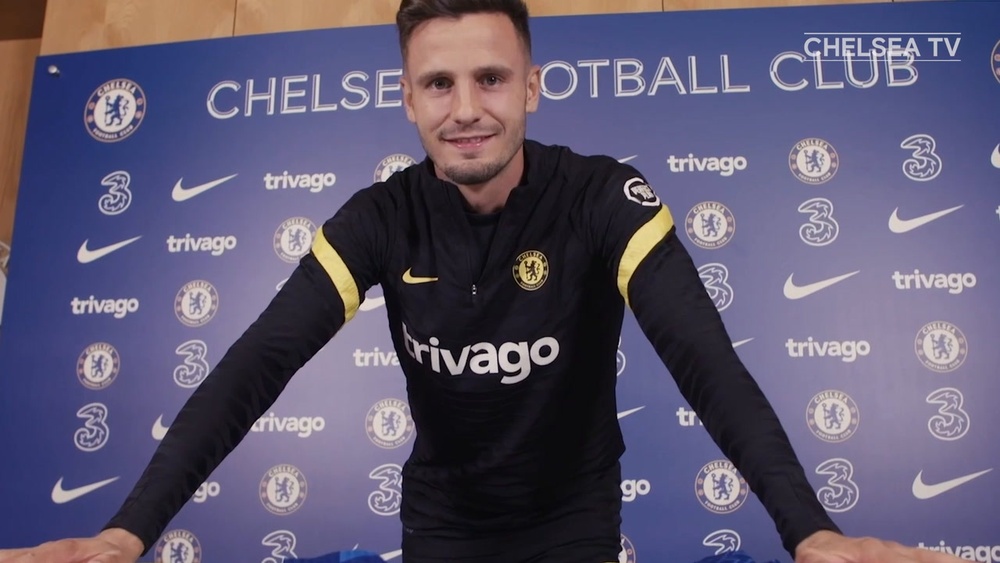 Saúl Ñíguez si allena con il Chelsea. Dugout