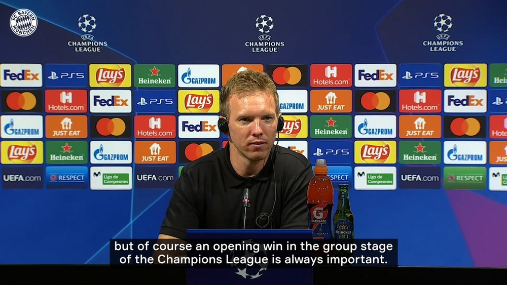 Nagelsmann speaks on win at Camp Nou. DUGOUT