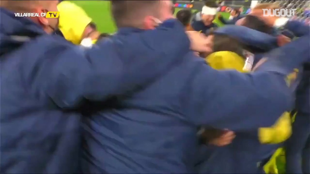 Villarreal won the first trophy in their history after a thrilling penalty shootout. DUGOUT