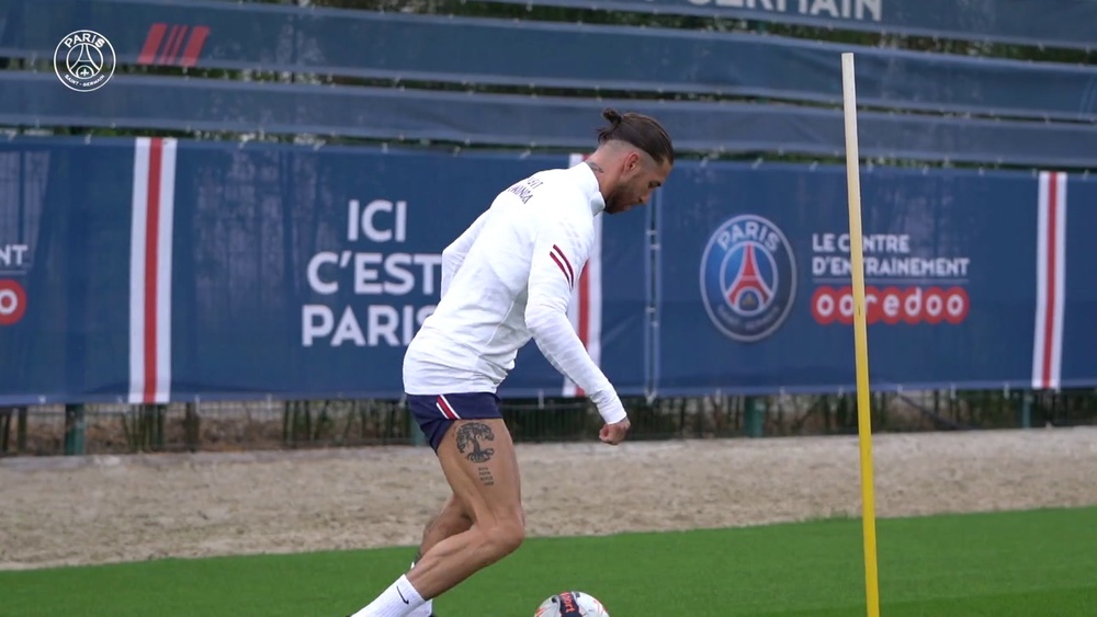 Sergio Ramos segue recuperação de olho em estreia pelo PSG. DUGOUT