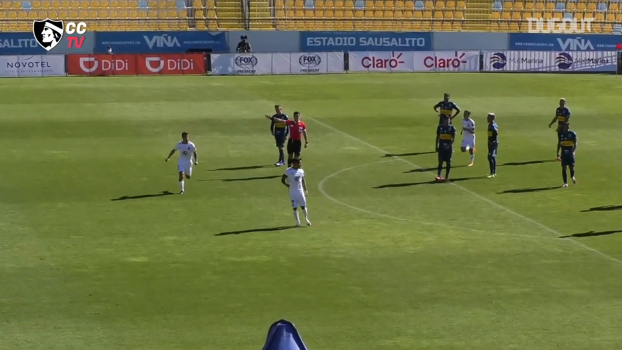 VÍDEO: el gol de Bolados que le dio el empate a Colo-Colo ante Everton