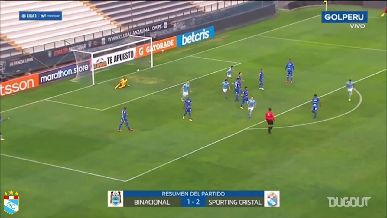 VÍDEO: el golazo con el que Calcaterra tumbó a Binacional