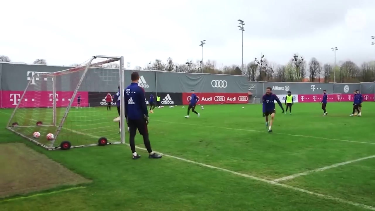 VDÉO : Le meilleur du FC Bayern Munich à l’entraînement en avril
