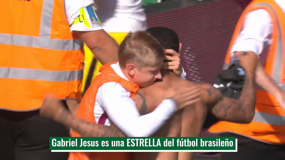Gabriel Jesus, una estrella desde que tenía 13 años. DUGOUT