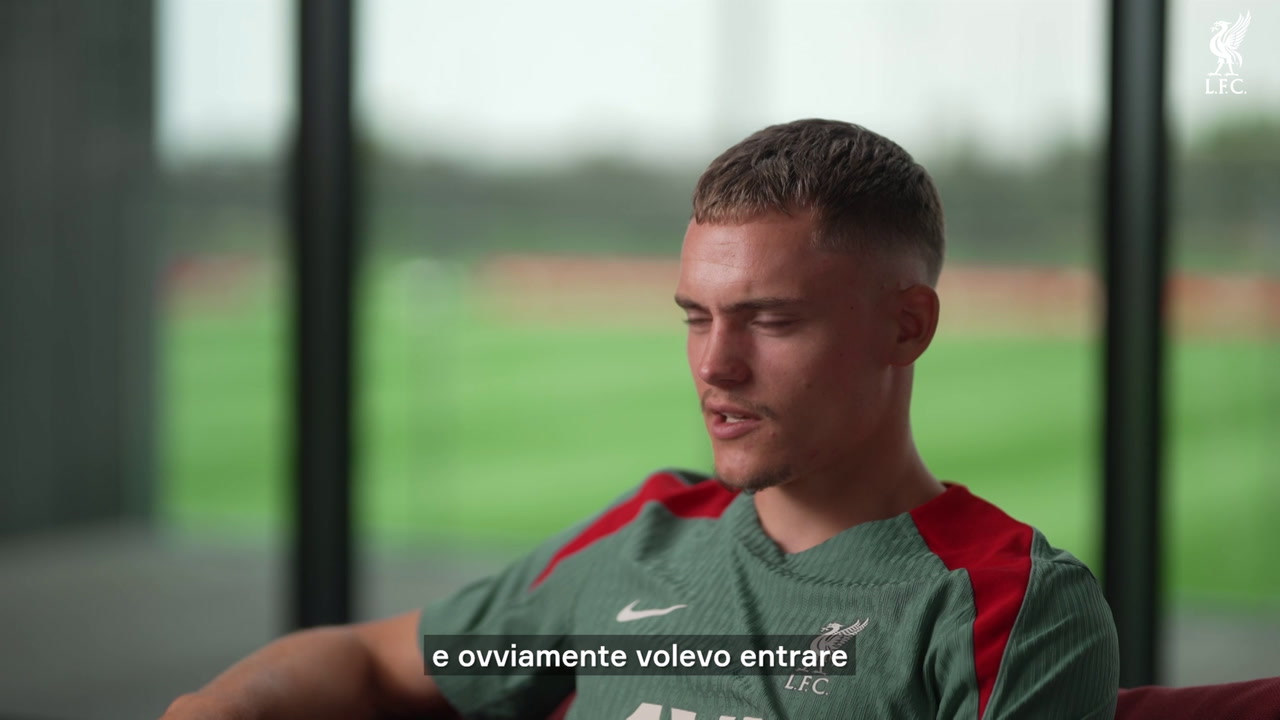"Mi sono sentito nelle mani migliori al Liverpool"