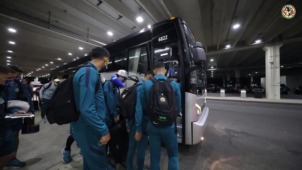 VÍDEO: el América pisa suelo estadounidense. DUGOUT