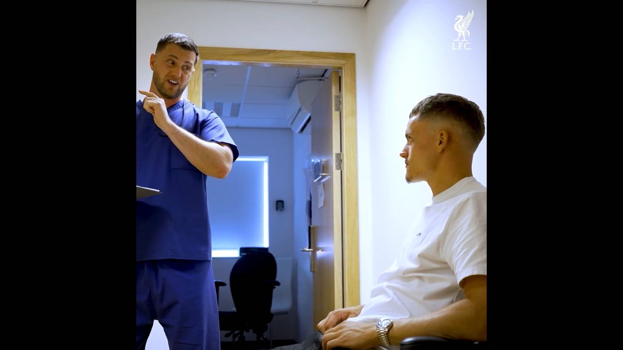 Florian Wirtz's first days at Liverpool FC