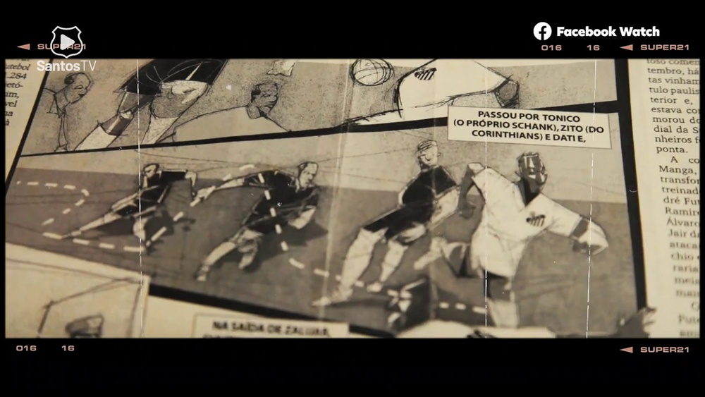 Primeiro gol de Pelé no Santos completa 65 anos. DUGOUT