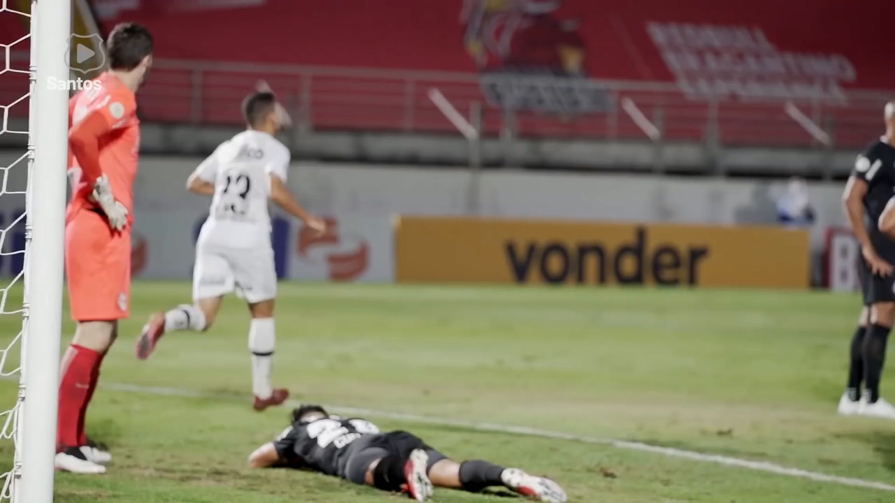 Video Santos Draw Against Red Bull Bragantino