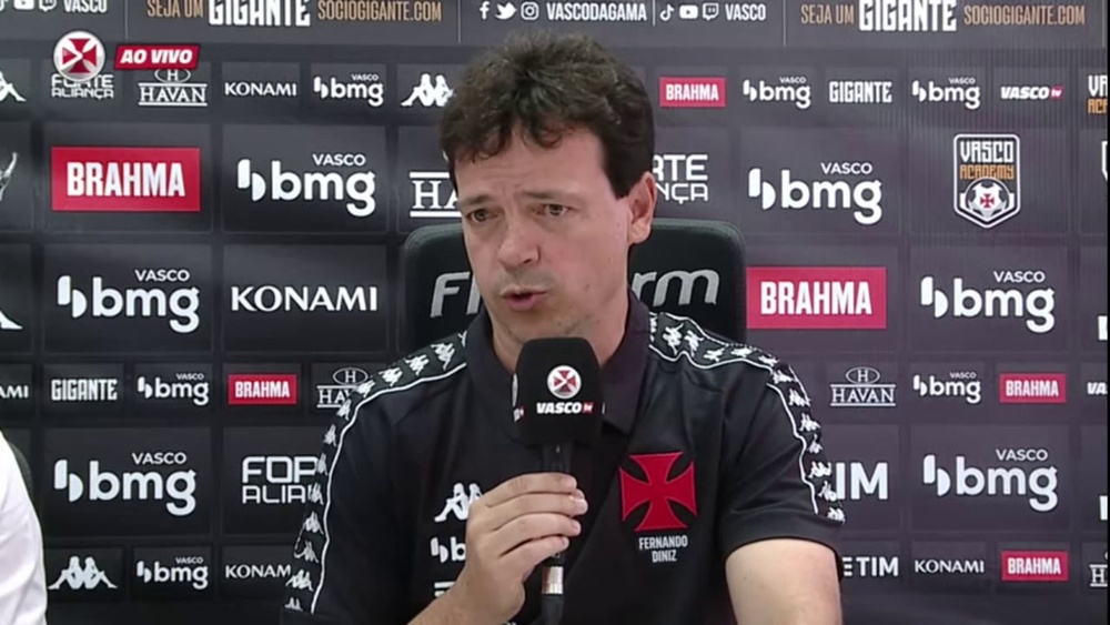Fernando Diniz evita falar sobre contratações e explica conceito do modelo de jogo. DUGOUT
