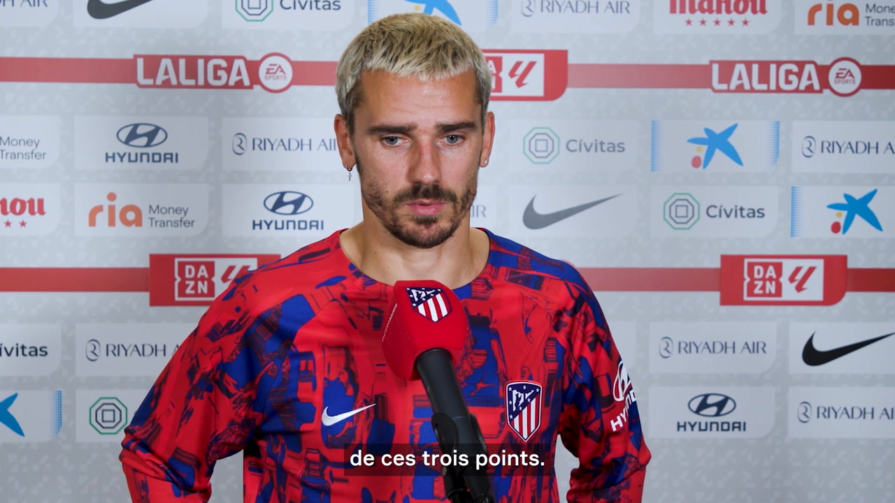 VIDÉO : Griezmann ému par l’hommage des supporters de l’Atlético