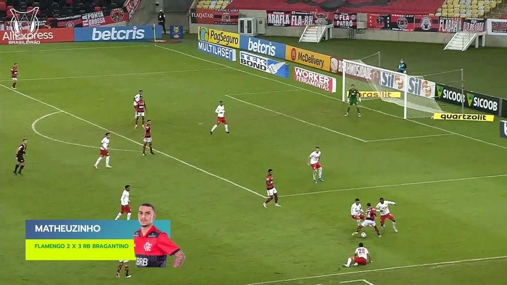 Matheuzinho showed off some terrific skill. DUGOUT
