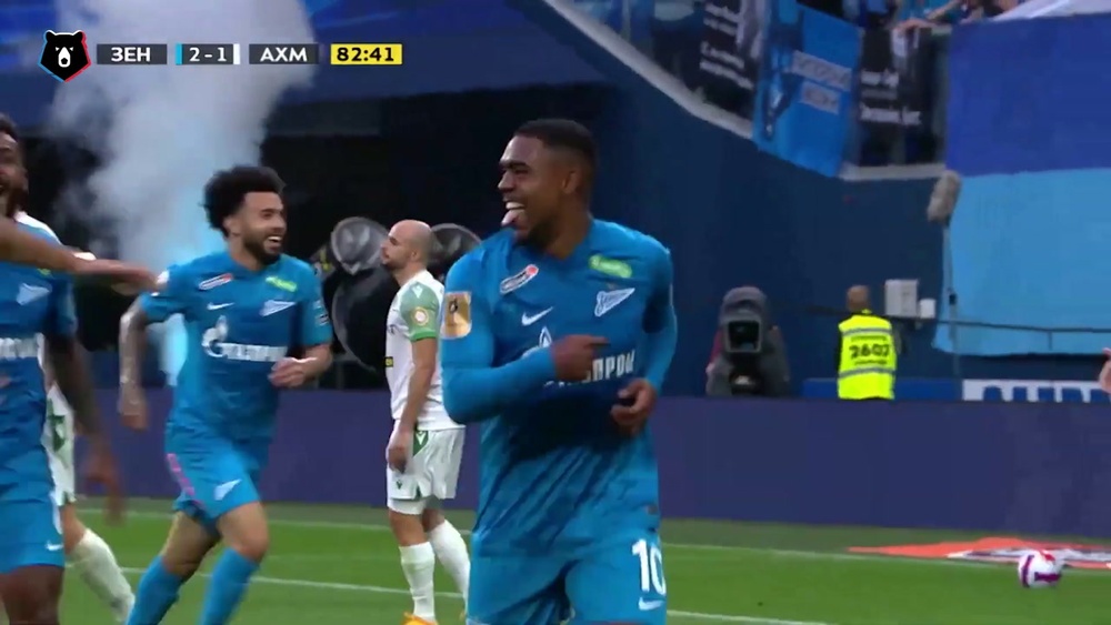 VIDÉO : le but de Malcom contre Akhmat. Dugout