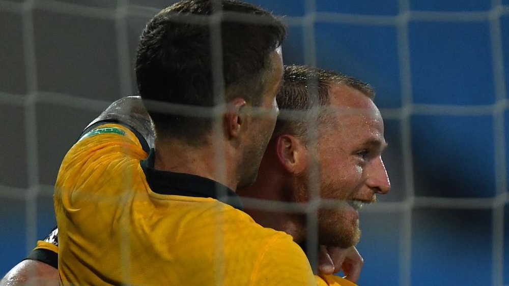 Rhyan Grant's goal gave Australia victory over Vietnam. GOAL