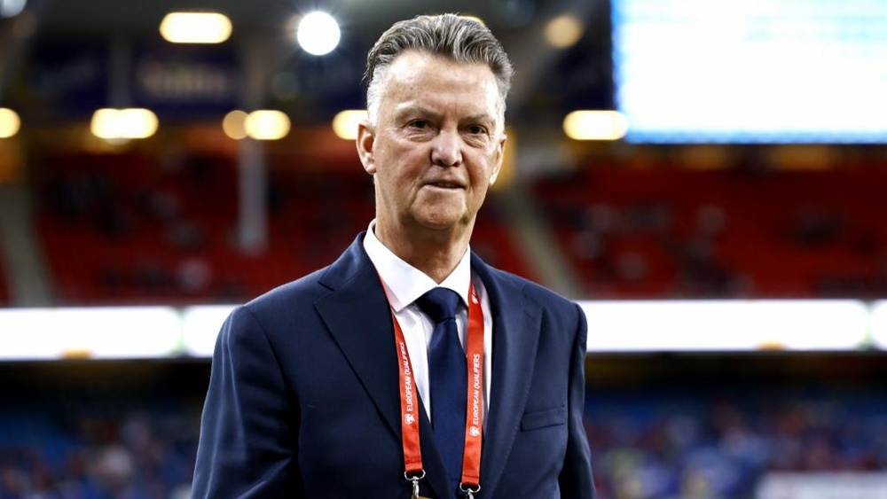 Netherlands are not 'top of the world', warns Van Gaal. AFP