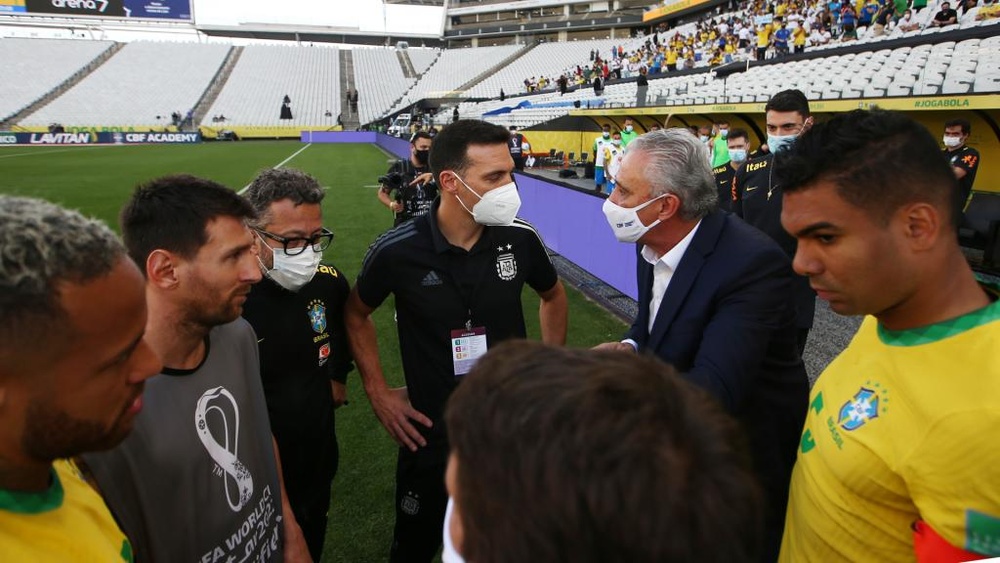 Tite accuses Argentina of disrespecting Brazil in match suspension farce
