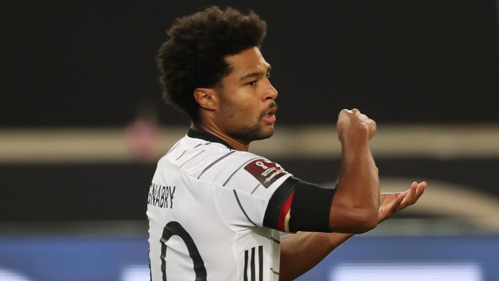 Serge Gnabry was superb as Germany smashed Armenia. GOAL
