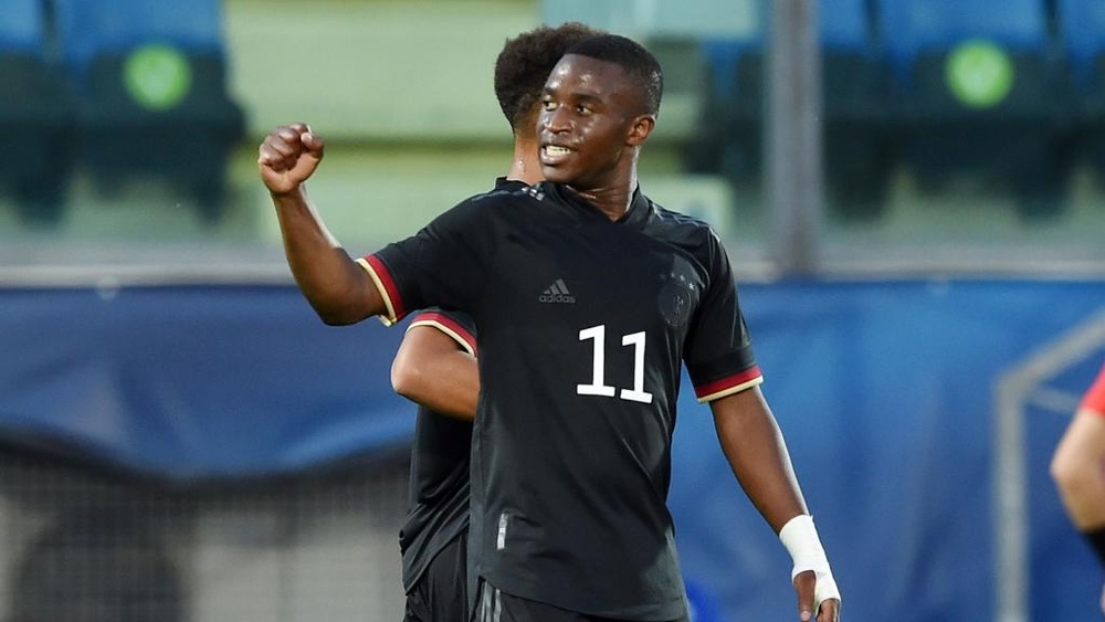Moukoko motivated by latest record. AFP